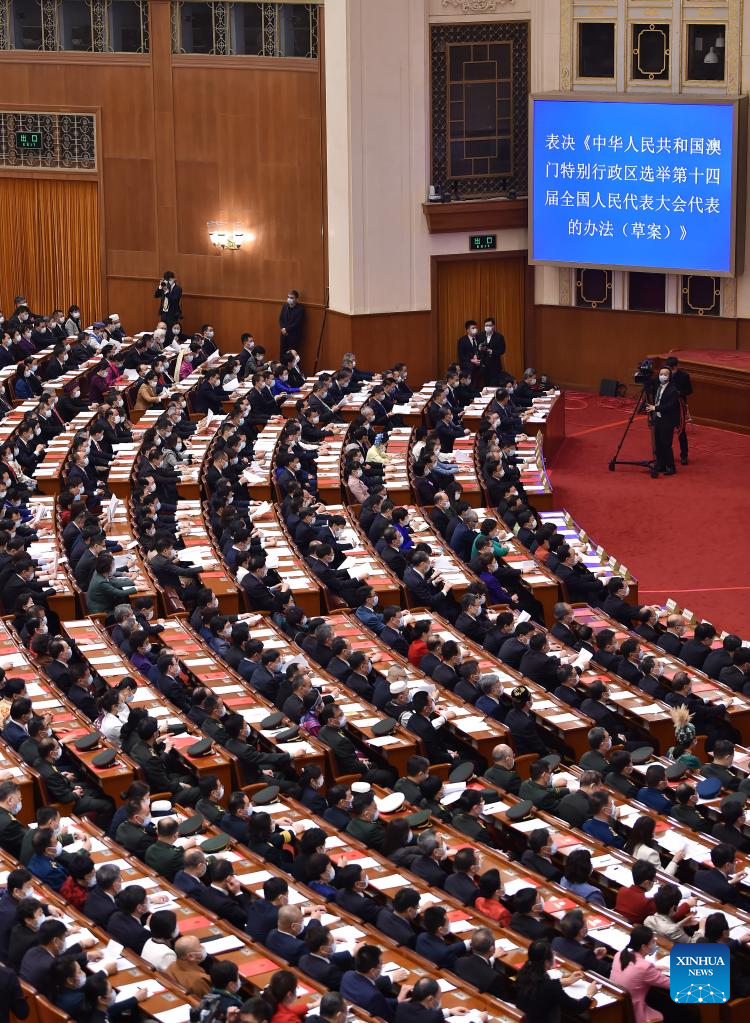 China Focus: China's Top Legislature Wraps up Annual Session