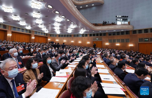 China Focus: China's Top Legislature Wraps up Annual Session