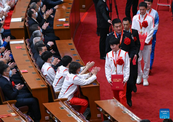 China Honors Units, Individuals for Contributions to Beijing Olympic, Paralympic Winter Games