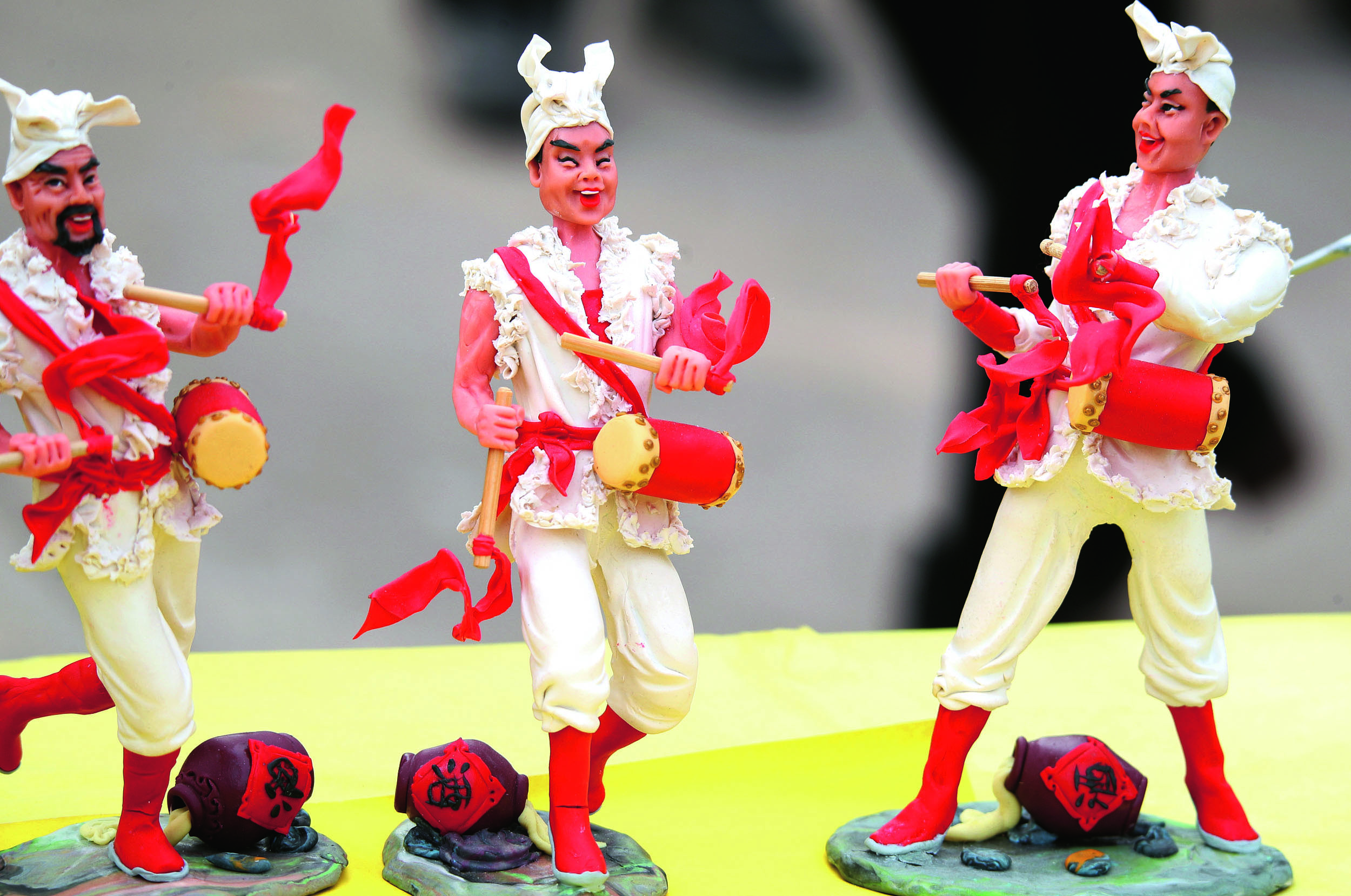 Dough Figurines Cream of Traditional Chinese Culture
