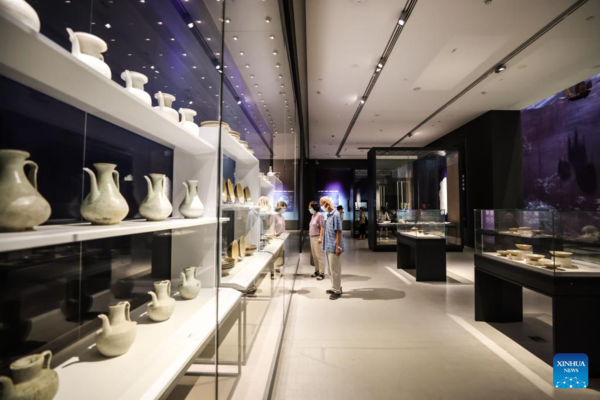 Exhibition Featuring Marine Civilization of South China Sea Held at Hainan Museum