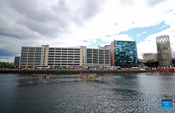 2022 UK Chinese Dragon Boat Festival Celebrated in Salford