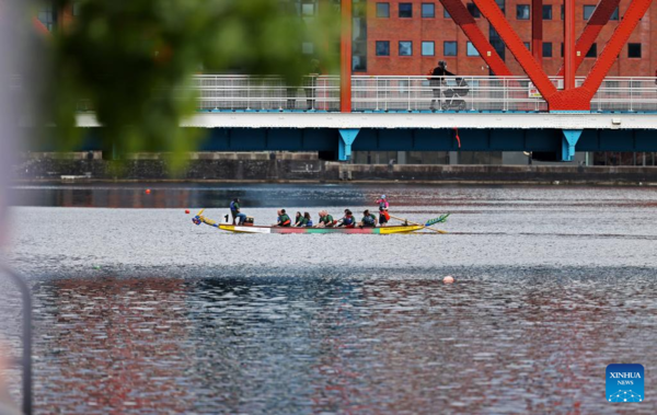 2022 UK Chinese Dragon Boat Festival Celebrated in Salford