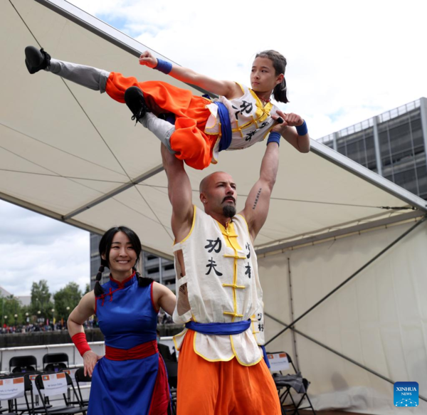 2022 UK Chinese Dragon Boat Festival Celebrated in Salford