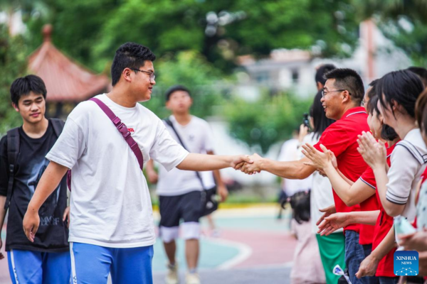 China's Annual College Entrance Exam Concludes