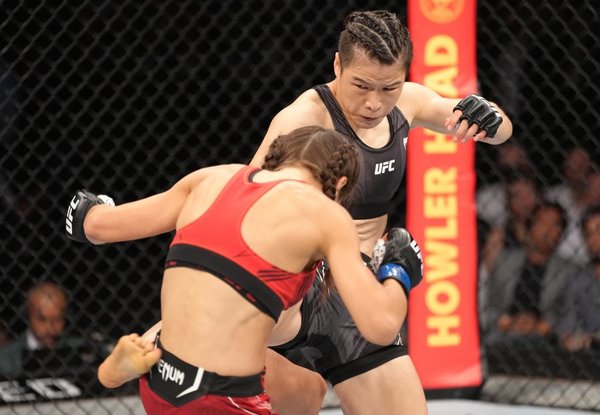 Zhang Weili Secures Brutal Spinning Backfist KO at UFC 275