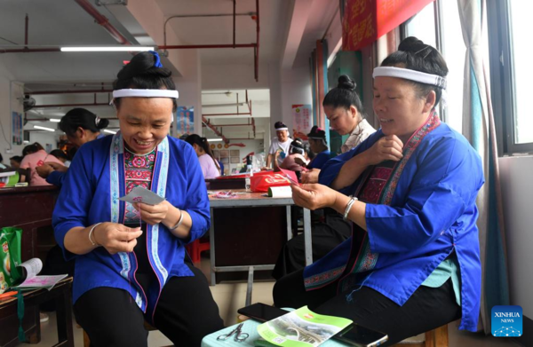 Skill Training Classes Provided for Locals to Boost Employment in Sanjiang, China's Guangxi