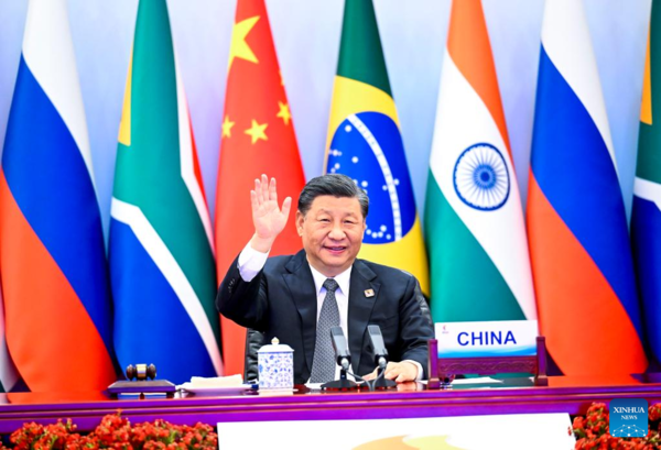 Xi Hosts 14th BRICS Summit, Stresses Importance of Fostering High-Quality Partnership