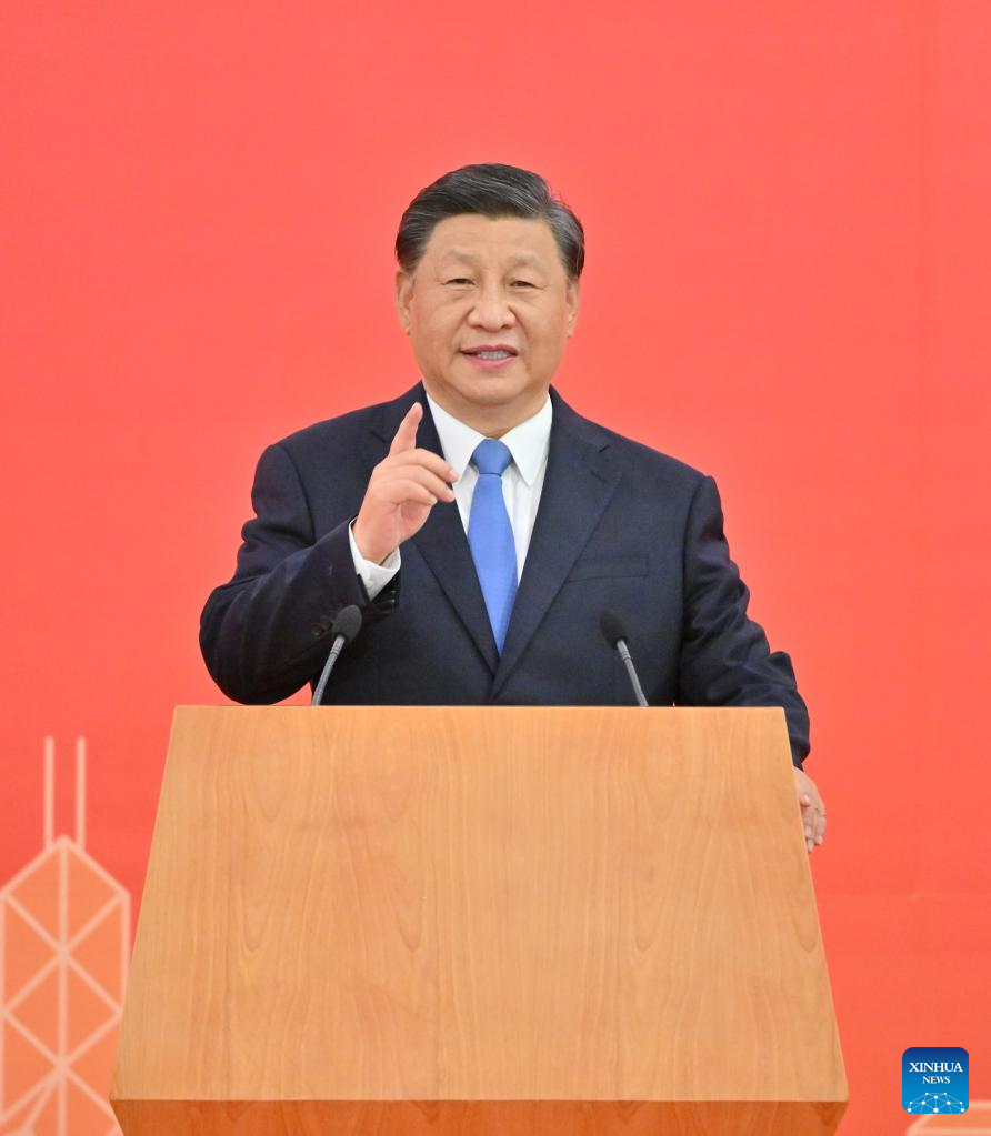 President Xi Arrives in Hong Kong for Anniversary Celebrations