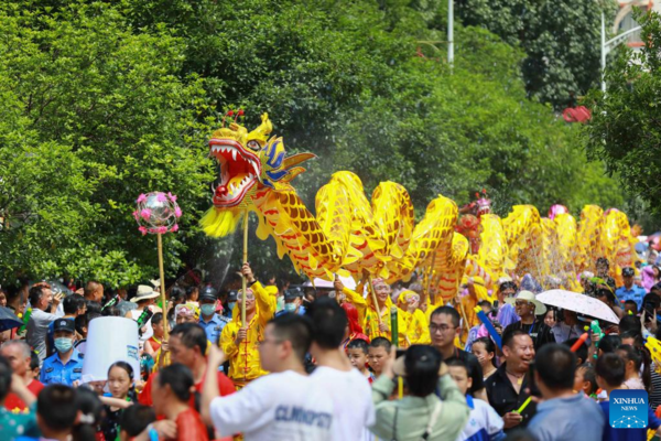 Ethnic Festival 'Liuyueliu' Celebrated in SW China's Guizhou