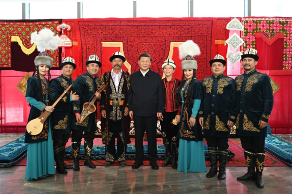 Xi Inspects Urumqi in China's Xinjiang