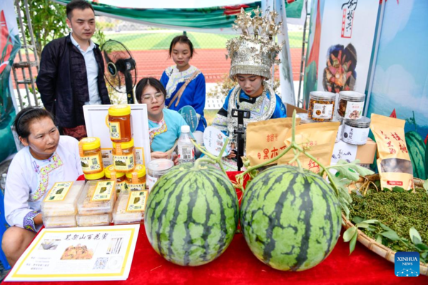 Watermelon Sales Boost Villagers' Income in Rongjiang County, Guizhou