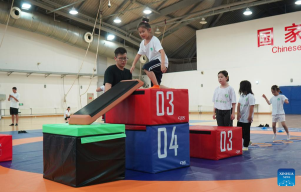 Children Participate in Summer Camp Program in Beijing