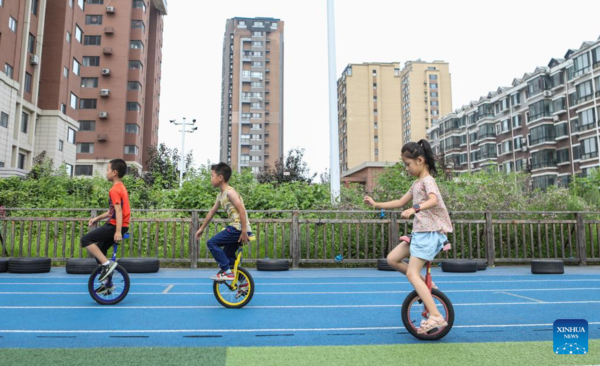 Children Enjoy Summer Vacation in Shenyang