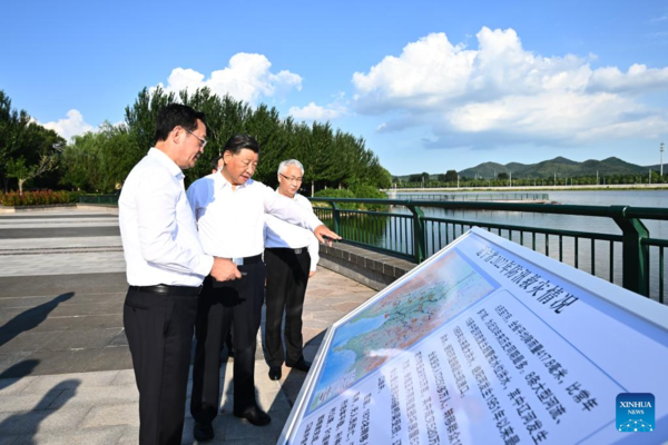 Xi Inspects Northeastern Chinese City of Jinzhou