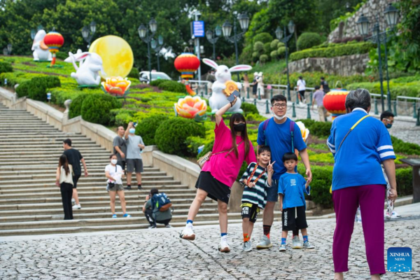 Fesitve Atmosphere in Macao Ahead of Mid-Autumn Festival