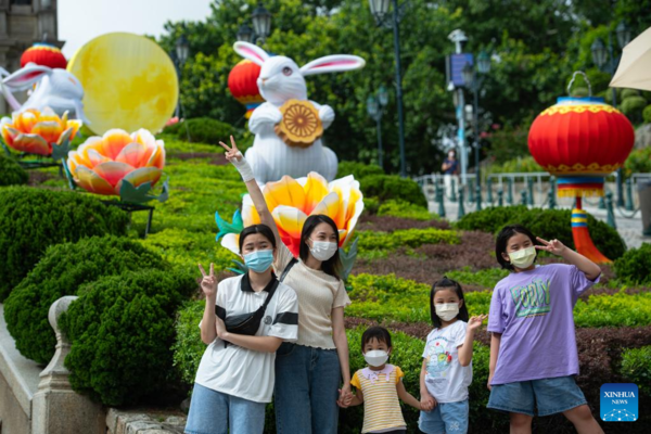 Fesitve Atmosphere in Macao Ahead of Mid-Autumn Festival