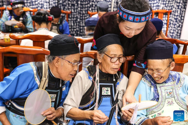 Rural Women in SW China's Guizhou Make Creative Cultural Products to Increase Income