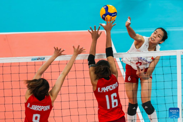 Chinese Women's Volleyball Team Marches into AVC Cup Final