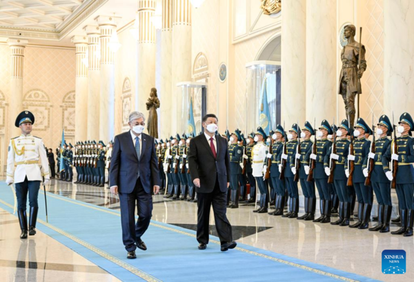 Xi Pays State Visit to Kazakhstan