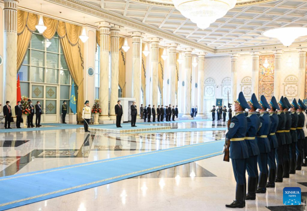 Xi Pays State Visit to Kazakhstan