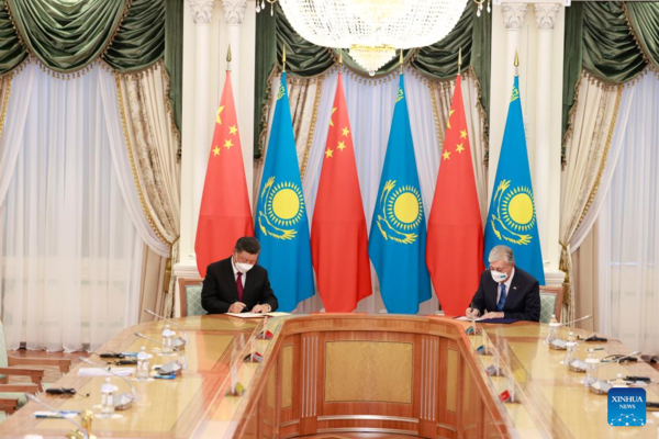 Xi Pays State Visit to Kazakhstan