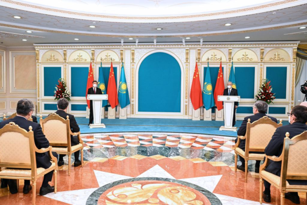 Xi Pays State Visit to Kazakhstan