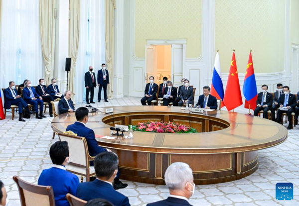 Xi Attends Sixth Meeting of Heads of State of China, Russia, Mongolia