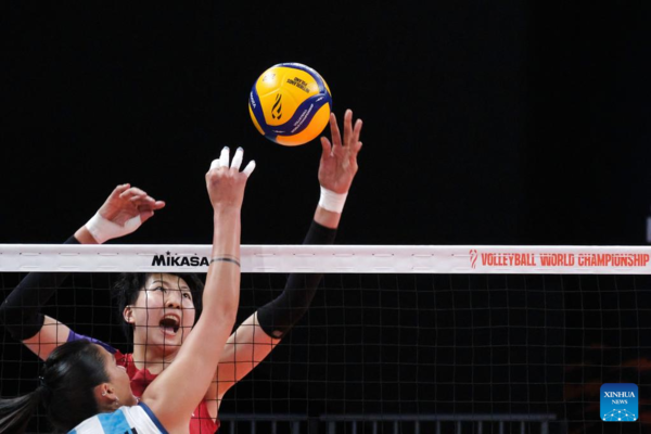 China Opens Women's Volleyball Worlds with Straight-Set Win over Argentina