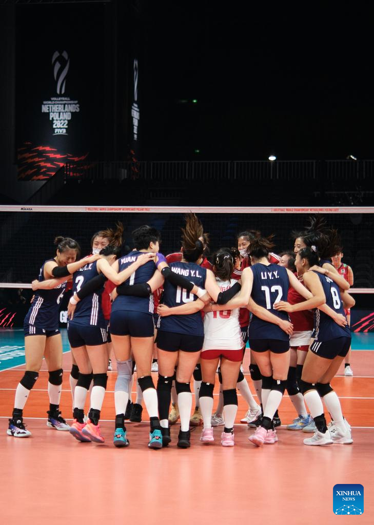 China Downs Japan for 3rd Straight Victory at Women's Volleyball Worlds