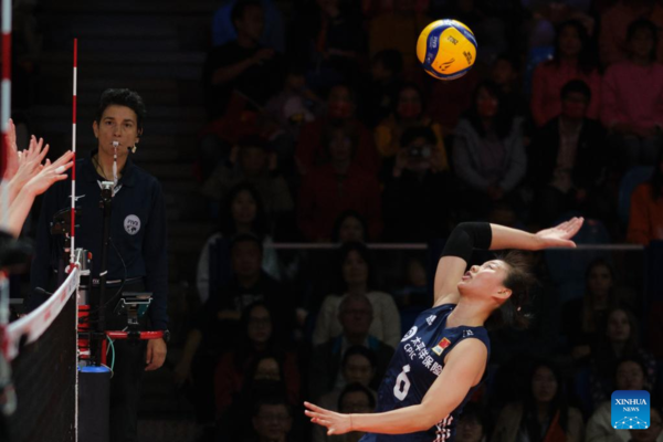 China Downs Japan for 3rd Straight Victory at Women's Volleyball Worlds