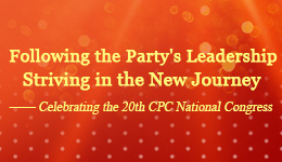 Celebrating the 20th CPC National Congress