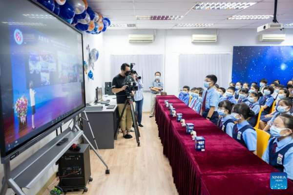 Feature: Talking with Chinese Taikonauts Inspires Space Dream of ASEAN Youth