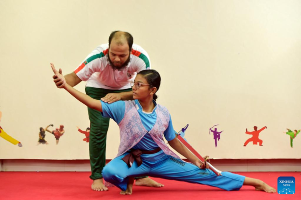 Feature: Wushu Woos Bangladeshi School Girls