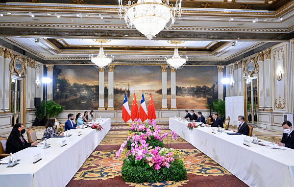 China Ready to Join Chile for Stronger Comprehensive Strategic Partnership, Says Xi