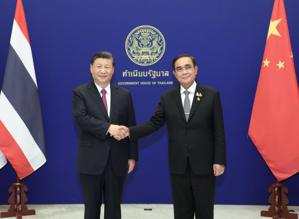 Xi, Prayut Agree on Building China-Thailand Community with Shared Future for Enhanced Stability, Prosperity, Sustainability