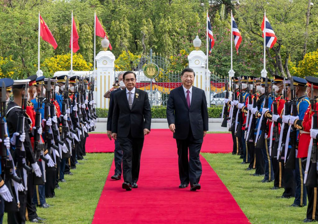 Xi, Prayut Agree on Building China-Thailand Community with Shared Future for Enhanced Stability, Prosperity, Sustainability