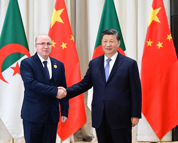 Xi Meets Algerian Prime Minister