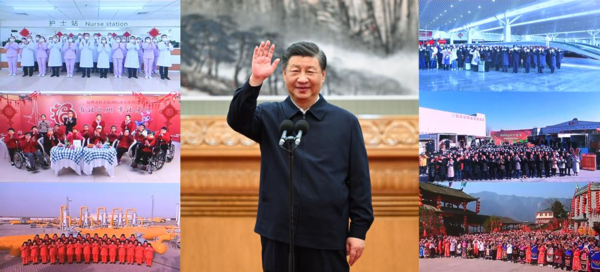 Xi Makes Video Calls to People Across China, Extending Festive Greetings Ahead of Year of Rabbit