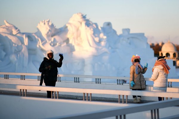 GLOBALink | Ice-Snow Tourism Booms in Heilongjiang During the Spring Festival Holiday