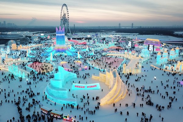 GLOBALink | Ice-Snow Tourism Booms in Heilongjiang During the Spring Festival Holiday