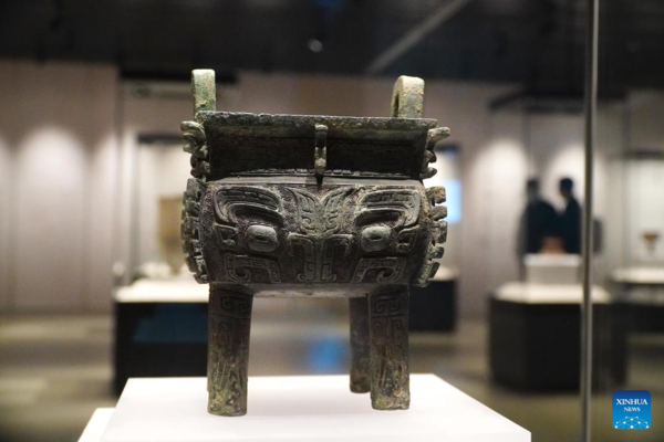 Cultural Relics Exhibition Held at Confucius Museum in China's Shandong