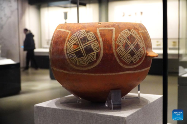 Cultural Relics Exhibition Held at Confucius Museum in China's Shandong