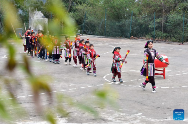 Conditions of Zhongzhai Education Spot Greatly Improved in Xishan Town of Congjiang County, SW China