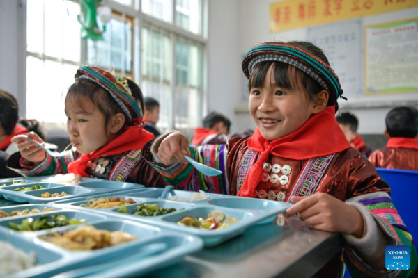 Conditions of Zhongzhai Education Spot Greatly Improved in Xishan Town of Congjiang County, SW China