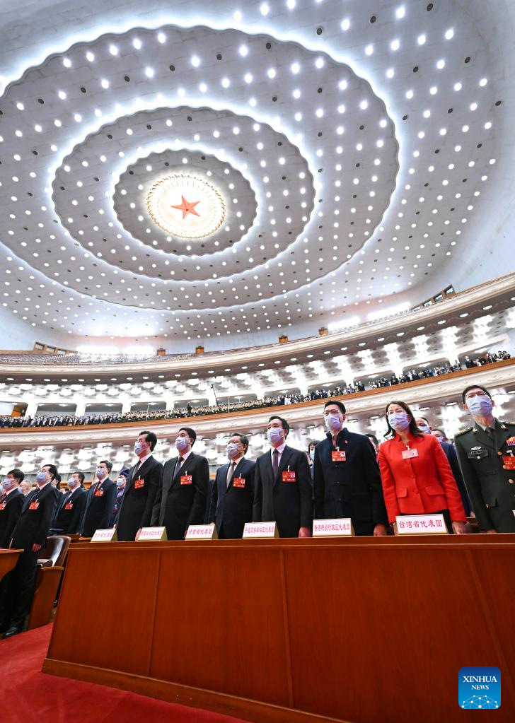 China's National Legislature Holds Closing Meeting