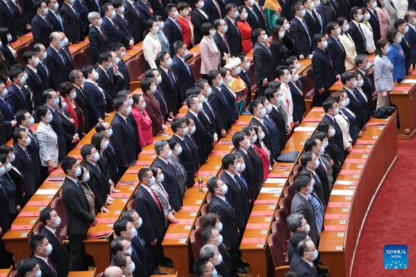 China's National Legislature Holds Closing Meeting