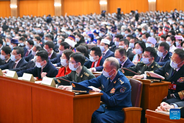 China's National Legislature Holds Closing Meeting