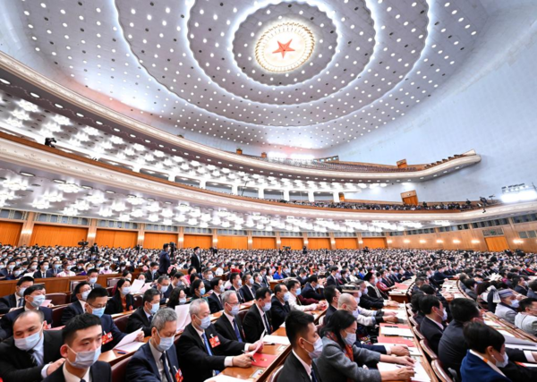 China's National Legislature Holds Closing Meeting