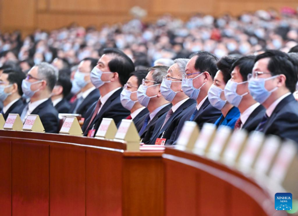 China's National Legislature Holds Closing Meeting